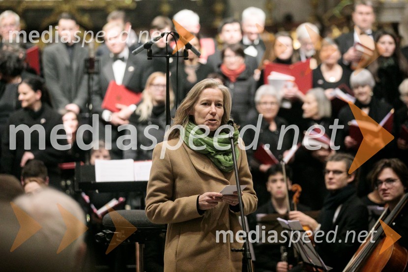  Tiffany Sadler, Britanska veleposlanicaSlavnostni božični koncert Slovenskega in Britanskega parlamentarnega zbora