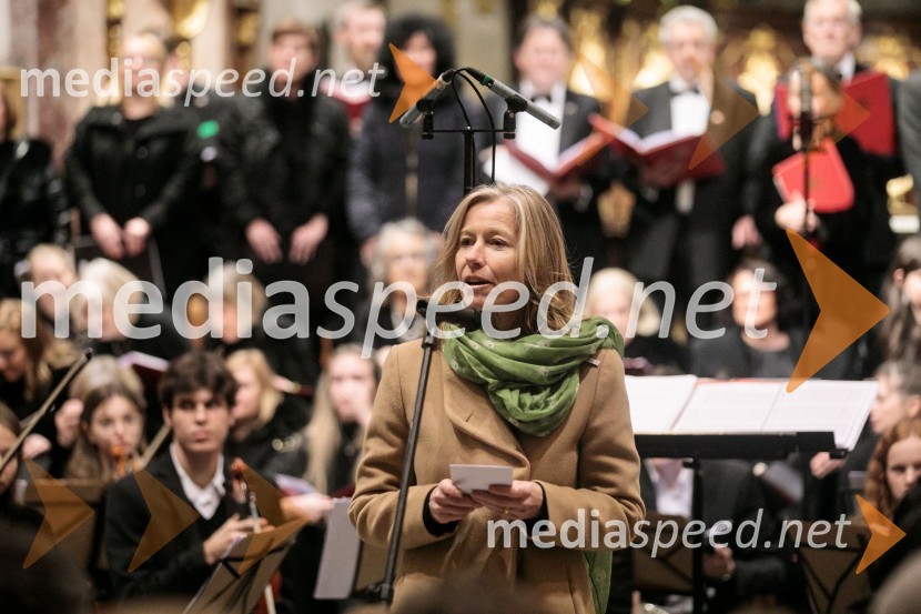  Tiffany Sadler, Britanska veleposlanicaSlavnostni božični koncert Slovenskega in Britanskega parlamentarnega zbora