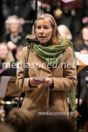  Tiffany Sadler, Britanska veleposlanicaSlavnostni božični koncert Slovenskega in Britanskega parlamentarnega zbora