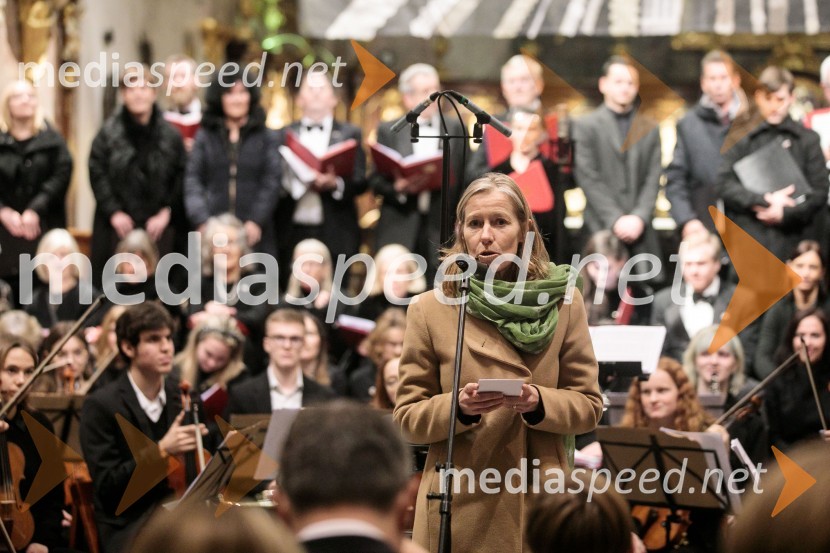  Tiffany Sadler, Britanska veleposlanicaSlavnostni božični koncert Slovenskega in Britanskega parlamentarnega zbora