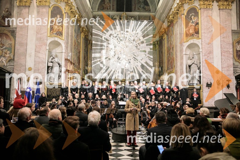  Tiffany Sadler, Britanska veleposlanicaSlavnostni božični koncert Slovenskega in Britanskega parlamentarnega zbora