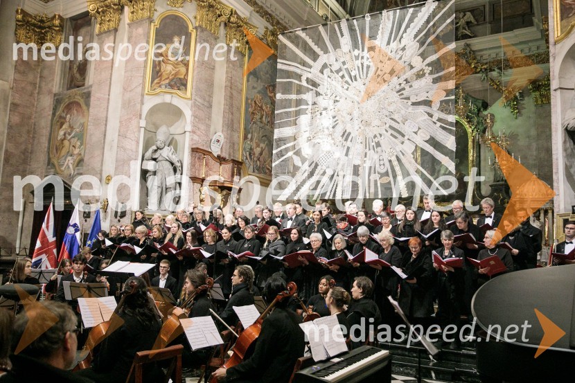 Parlamentarni pevski zbor KvorumSlavnostni božični koncert Slovenskega in Britanskega parlamentarnega zbora