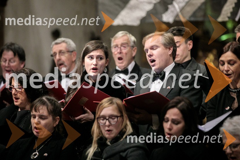 Pevski zbor britanskega parlamentaSlavnostni božični koncert Slovenskega in Britanskega parlamentarnega zbora