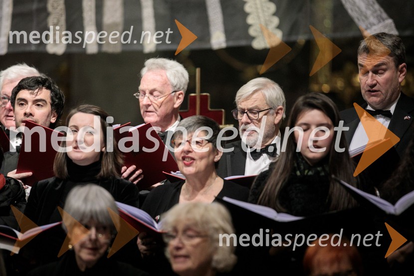 Bristanski in slovenski parlamentarni pevski zborSlavnostni božični koncert Slovenskega in Britanskega parlamentarnega zbora
