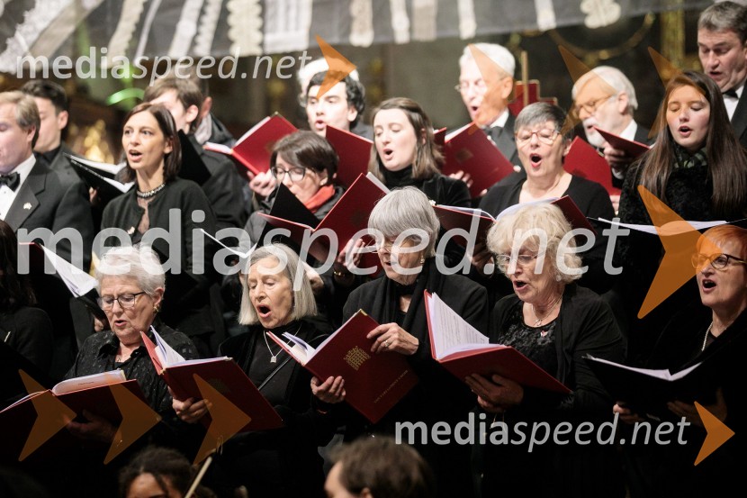 Parlamentarni pevski zbor KvorumSlavnostni božični koncert Slovenskega in Britanskega parlamentarnega zbora