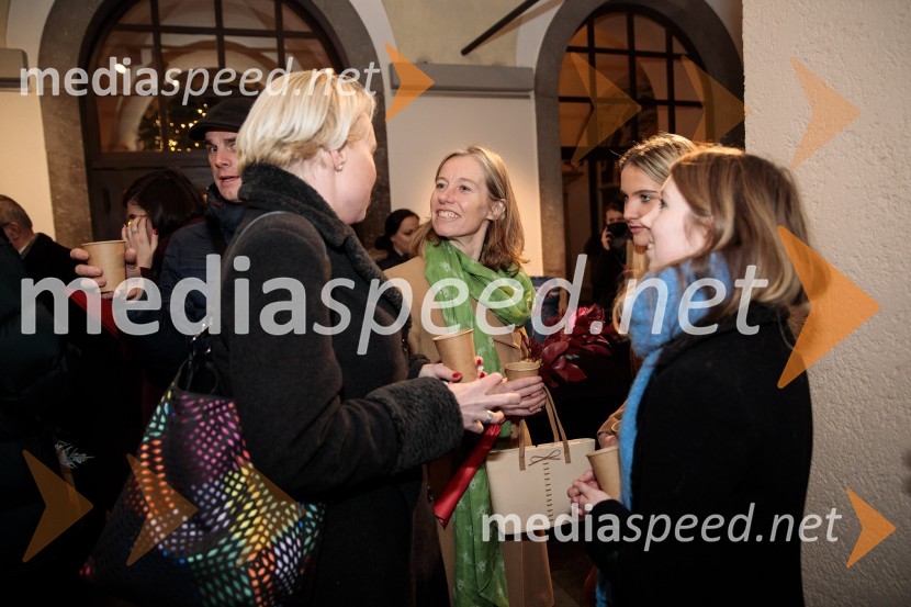 mag. Urška Klakočar Zupančič, predsednica Državnega zbora RS, podpredsednica, Gibanje Svoboda;  Tiffany Sadler, Britanska veleposlanica;  ... ;  ... Slavnostni božični koncert Slovenskega in Britanskega parlamentarnega zbora