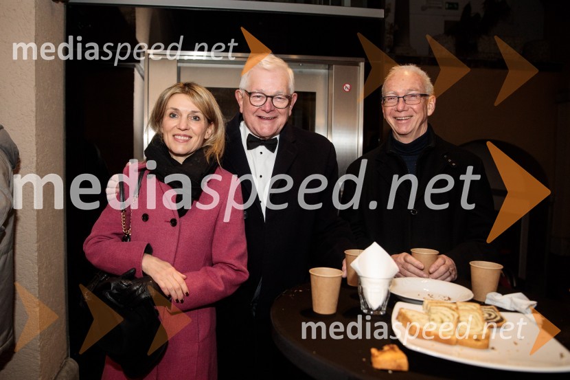  Barbara Uranjek, direktorica, Britansko-slovenska gospodarska zbornica;  Lord German, Poslanec Zgornjega doma Združenega kraljestva;  ... Slavnostni božični koncert Slovenskega in Britanskega parlamentarnega zbora