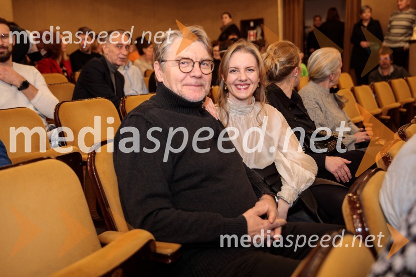  Zvone Hribar, igralec;  Lena Hribar  Škrlec, igralkaMojih 5 minut je danes, dobrodelni koncert za Sklad Jerneja Šugmana