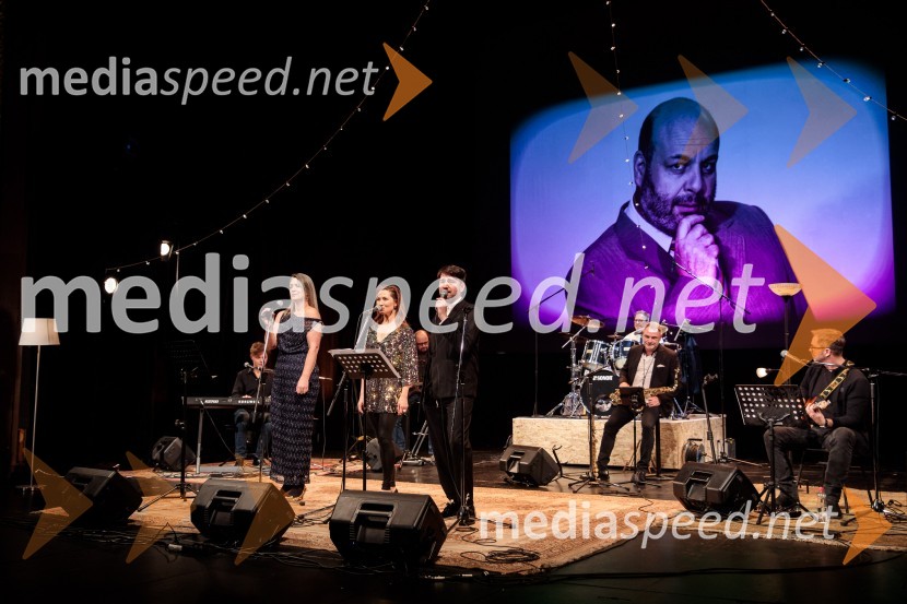  Nina Valič, igralka;  Sabina  Kogovšek, igralka;  Saša Tabaković, igralec, nekdanji poslanec SMCMojih 5 minut je danes, dobrodelni koncert za Sklad Jerneja Šugmana