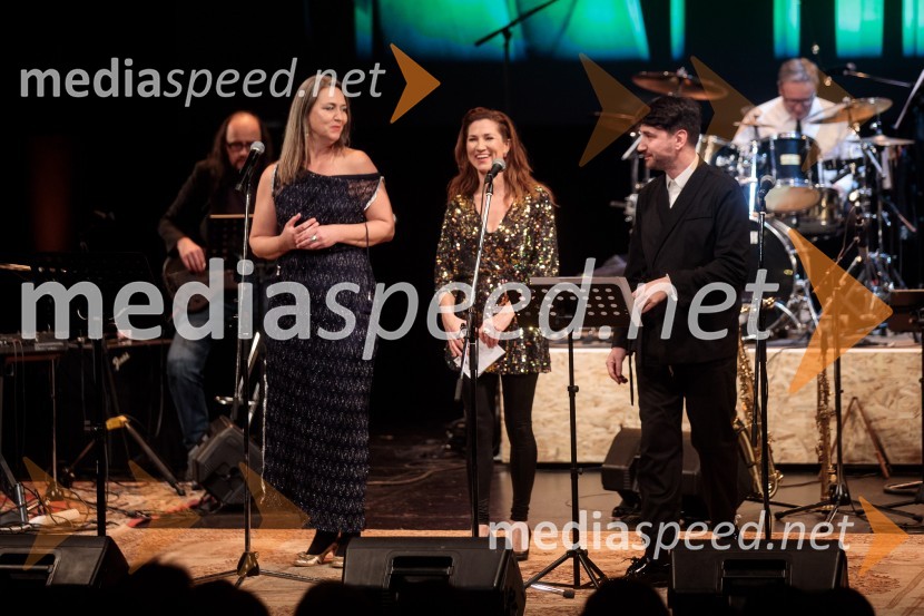  Nina Valič, igralka;  Sabina  Kogovšek, igralka;  Saša Tabaković, igralec, nekdanji poslanec SMCMojih 5 minut je danes, dobrodelni koncert za Sklad Jerneja Šugmana