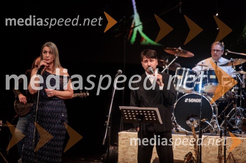  Nina Valič, igralka;  Saša Tabaković, igralec, nekdanji poslanec SMCMojih 5 minut je danes, dobrodelni koncert za Sklad Jerneja Šugmana