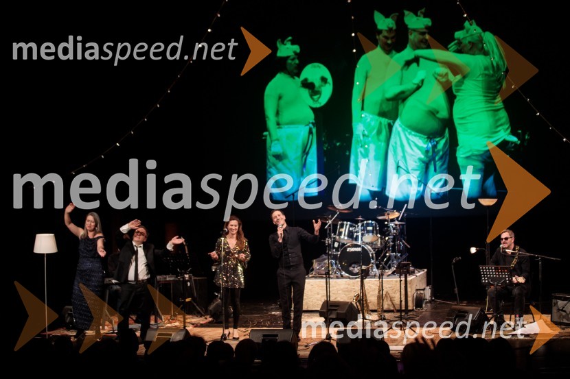  Nina Valič, igralka;  Bojan Emeršič, igralec;  Sabina  Kogovšek, igralka;  Klemen Slakonja, igralec, komik in TV voditelj;  Jurij  Zrnec, igralecMojih 5 minut je danes, dobrodelni koncert za Sklad Jerneja Šugmana