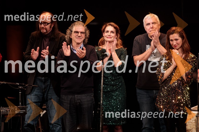  ... ;  Aljoša Kosor, skupina Bossa de novo;  Aleksandra Ilijevski, pevka, skupina Pliš;  Zoran Predin, glasbenik;  Sabina  Kogovšek, igralkaMojih 5 minut je danes, dobrodelni koncert za Sklad Jerneja Šugmana