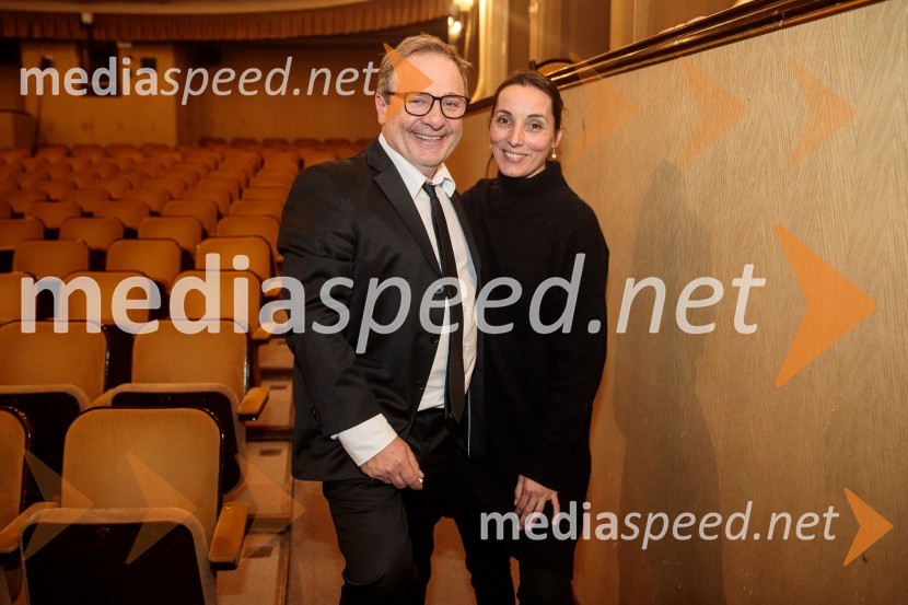  Bojan Emeršič, igralec;  Andreja Šugman, SiTi TeaterMojih 5 minut je danes, dobrodelni koncert za Sklad Jerneja Šugmana