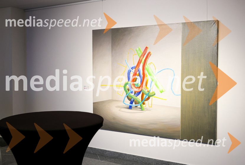 Odprtje razstave Roberta Lozarja v Generali galeriji