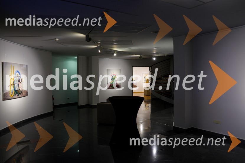 Odprtje razstave Roberta Lozarja v Generali galeriji