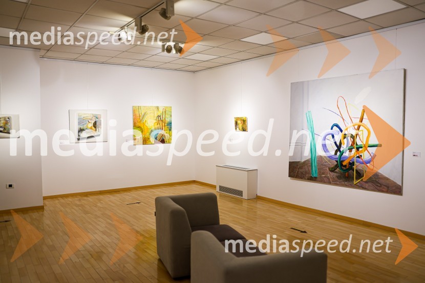 Odprtje razstave Roberta Lozarja v Generali galeriji
