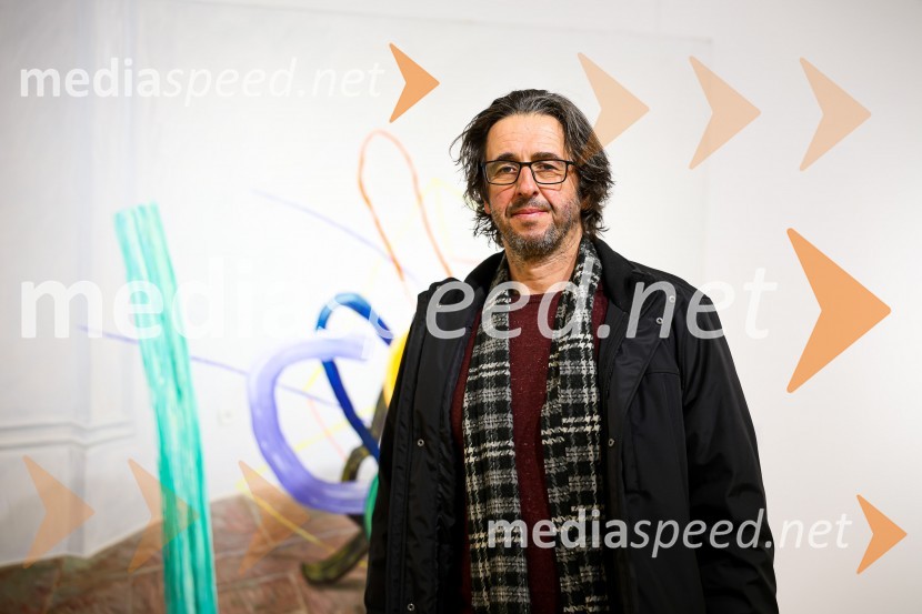  Robert Lozar, slikarOdprtje razstave Roberta Lozarja v Generali galeriji