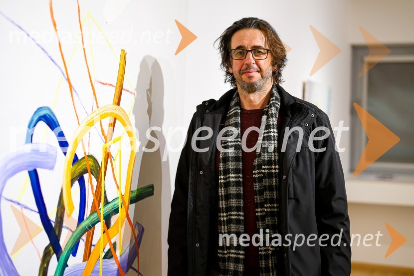  Robert Lozar, slikarOdprtje razstave Roberta Lozarja v Generali galeriji