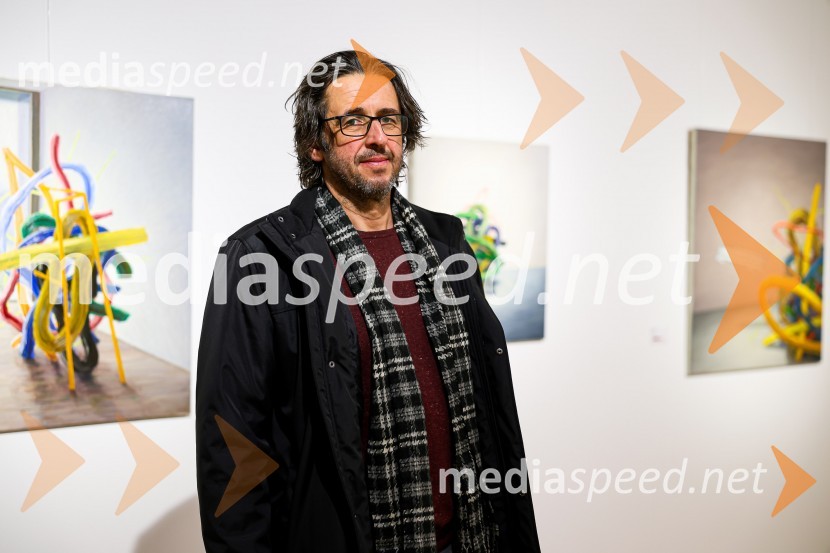  Robert Lozar, slikarOdprtje razstave Roberta Lozarja v Generali galeriji