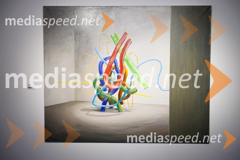 Odprtje razstave Roberta Lozarja v Generali galeriji