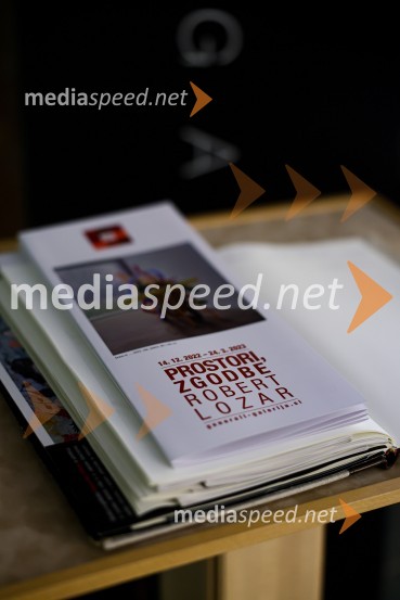 Odprtje razstave Roberta Lozarja v Generali galeriji