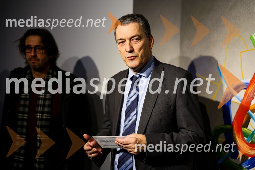  Matija Šenk, član uprave, GeneraliOdprtje razstave Roberta Lozarja v Generali galeriji