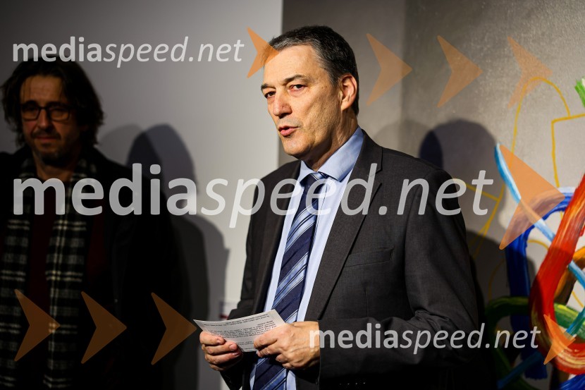  Matija Šenk, član uprave, GeneraliOdprtje razstave Roberta Lozarja v Generali galeriji