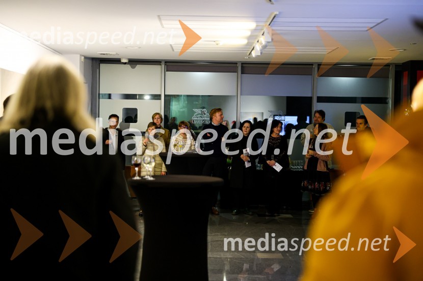 Odprtje razstave Roberta Lozarja v Generali galeriji