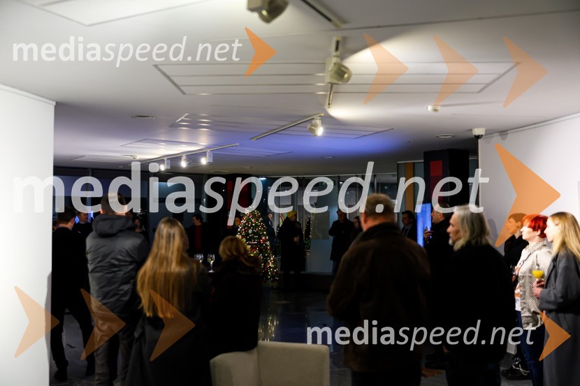 Odprtje razstave Roberta Lozarja v Generali galeriji