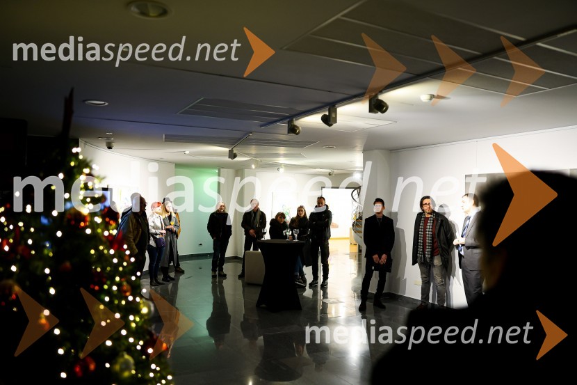 Odprtje razstave Roberta Lozarja v Generali galeriji