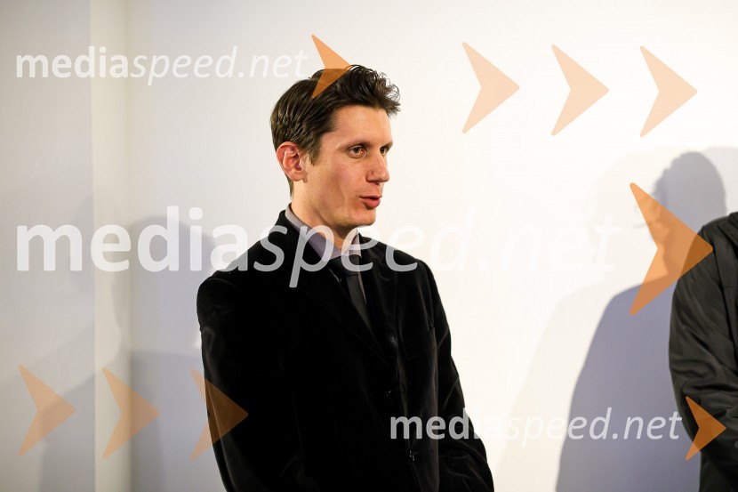 dr. Jure Vuga, umetnostni zgodovinarOdprtje razstave Roberta Lozarja v Generali galeriji