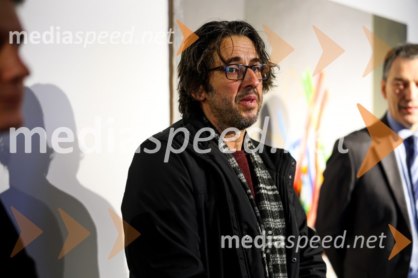  Robert Lozar, slikarOdprtje razstave Roberta Lozarja v Generali galeriji