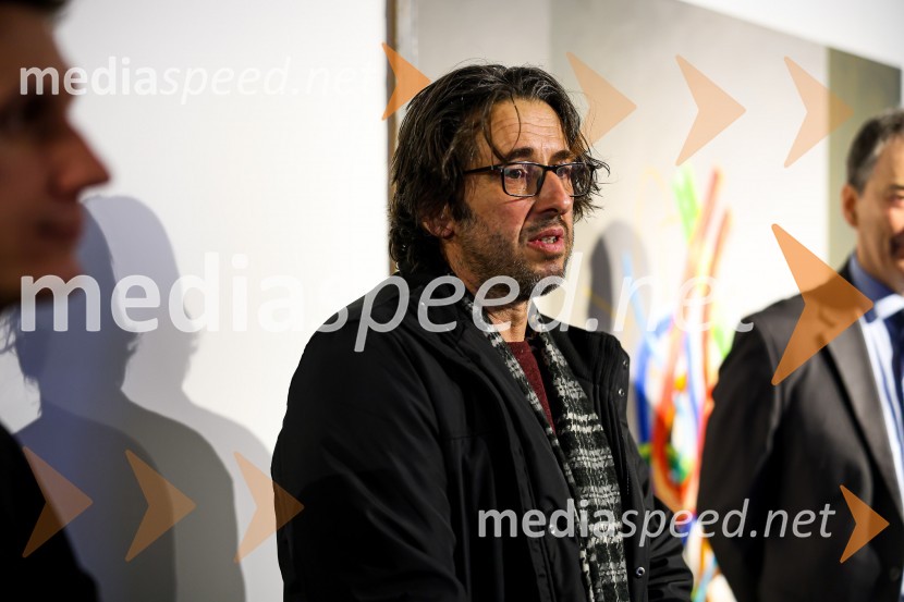  Robert Lozar, slikarOdprtje razstave Roberta Lozarja v Generali galeriji