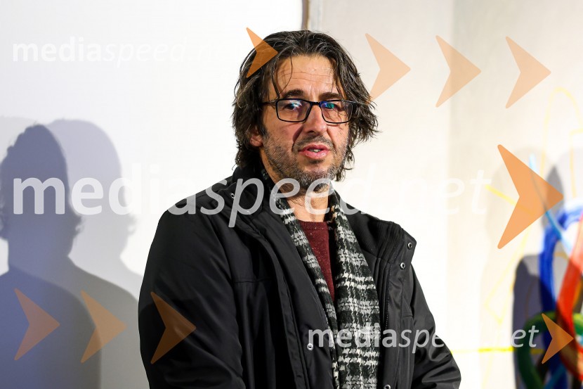  Robert Lozar, slikarOdprtje razstave Roberta Lozarja v Generali galeriji