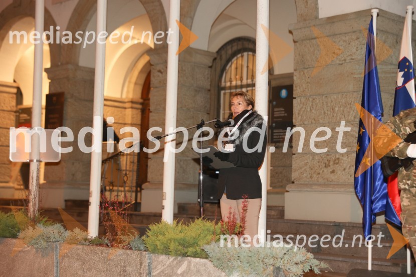  Ines Šmon, MOKSpominska slovesnost ob dnevu samostojnosti in enotnosti, Mestna občina Kranj