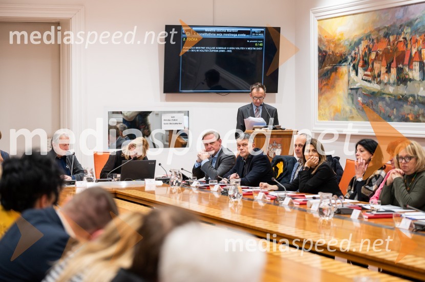 Prva konstitutivna in izredna seja Mestnega sveta Mestne občine Maribor