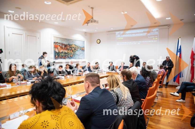 Prva konstitutivna in izredna seja Mestnega sveta Mestne občine Maribor