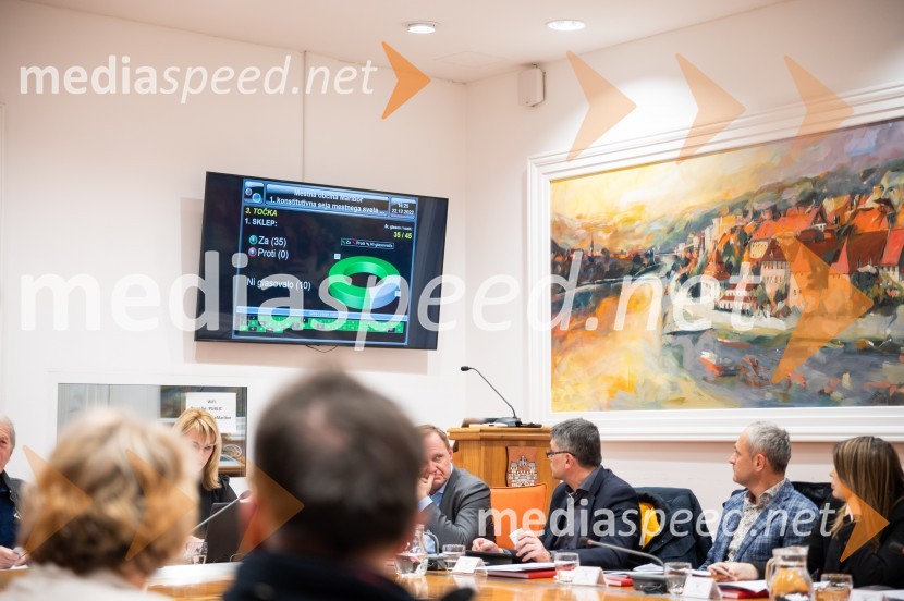 Prva konstitutivna in izredna seja Mestnega sveta Mestne občine Maribor