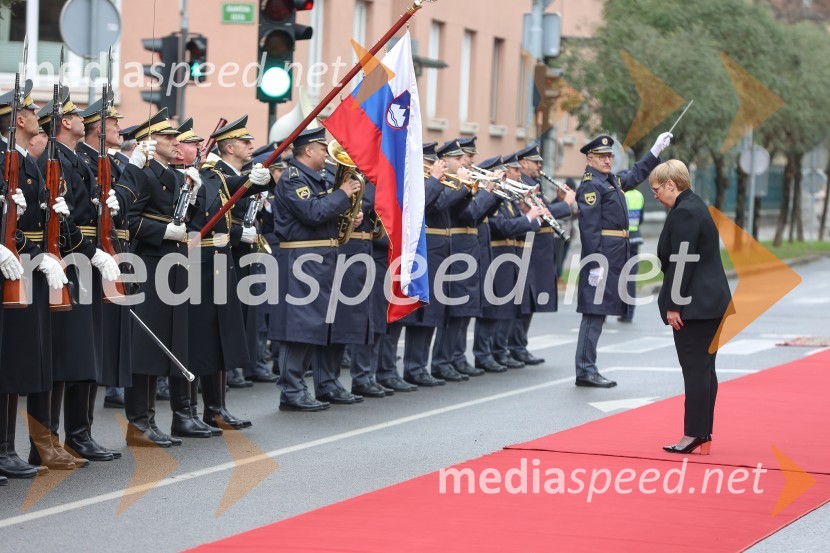 Primopredaja poslov med Borutom Pahorjem in novo predsednico Natašo Pirc Musar