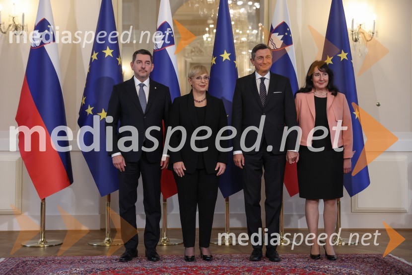 dr. Aleš Musar, lastnik Ruske dače; dr. Nataša Pirc Musar, predsednica Republike Slovenije;  Borut Pahor, nekdanji predsednik Republike Slovenije;  Tanja Pečar, odvetnicaPrimopredaja poslov med Borutom Pahorjem in novo predsednico Natašo Pirc Musar