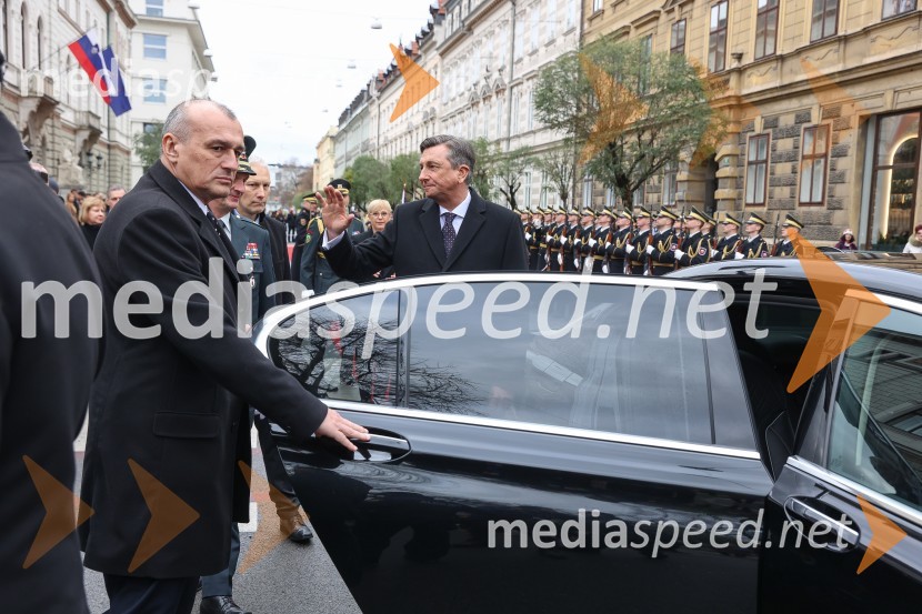 Primopredaja poslov med Borutom Pahorjem in novo predsednico Natašo Pirc Musar