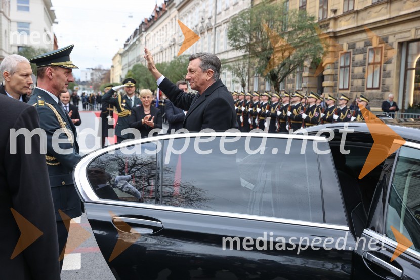 Primopredaja poslov med Borutom Pahorjem in novo predsednico Natašo Pirc Musar