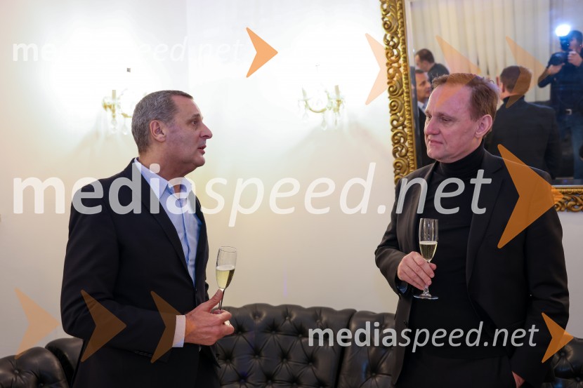  Danilo Rošker, direktor SNG Maribor;  Samo Peter Medved, član uprave, Skupina LunosBožično-novoletni koncert Opere SNG Maribor