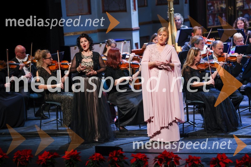 Irena  Petkova, operna pevka;  Andreja Zakonjšek Krt, sopranistkaBožično-novoletni koncert Opere SNG Maribor