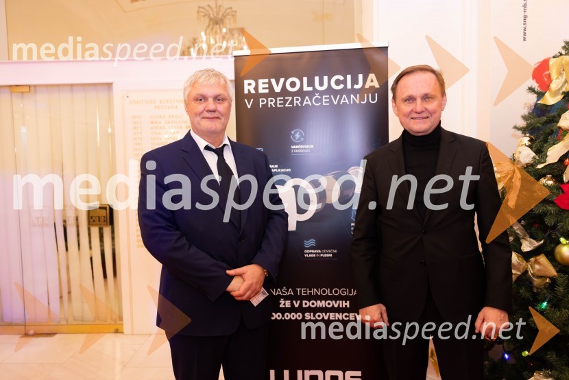  Milan Kuster, predsednik uprave Skupine Lunos;  Samo Peter Medved, član uprave, Skupina LunosBožično-novoletni koncert Opere SNG Maribor