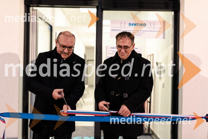  ... ; prof. dr. Vojko Flis, zdravnikOtvoritev novih zdravstvenih prostorov Dentiko
