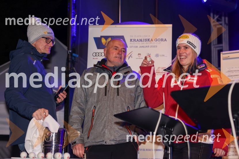  ... ;  ... ;  Katharina Liensberger, smučarka (Avstrija)Žreb prvega veleslaloma 59. Zlate lisice