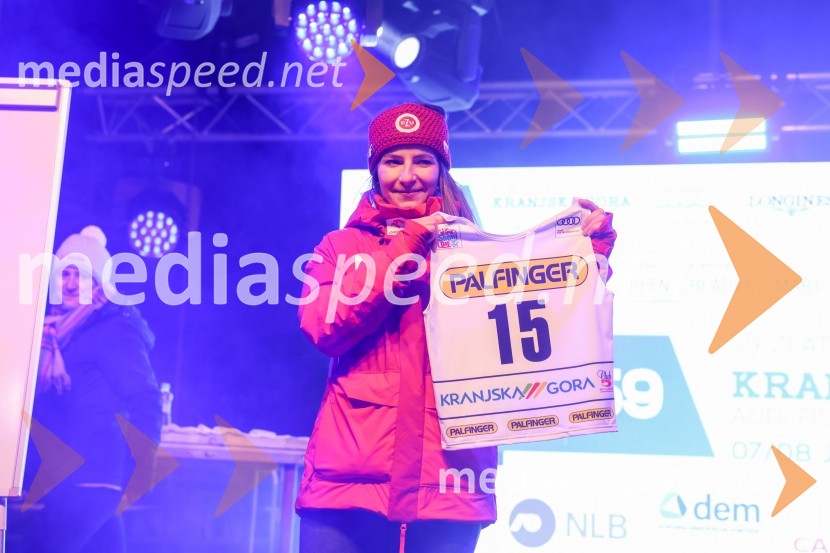  Maryna Gąsienica-Daniel, smučarka (Poljska)Žreb prvega veleslaloma 59. Zlate lisice