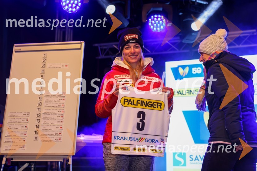  Lara Gut-Behrami, smučarka (Švica)Žreb prvega veleslaloma 59. Zlate lisice